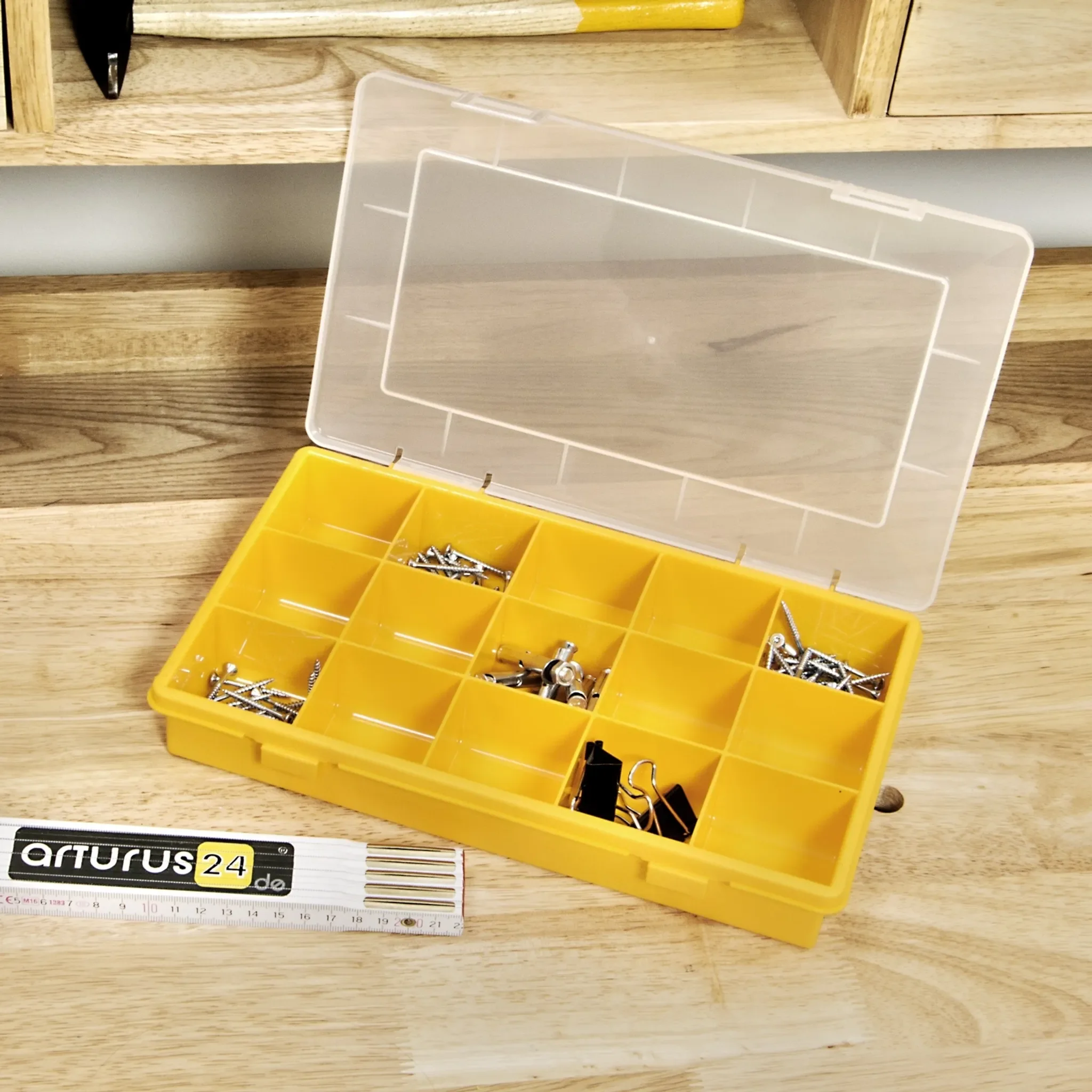 allit Sortimentskasten „EuroPlus Basic“ 29/15 – gelb